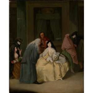  FRAMED oil paintings   Pietro Longhi   24 x 30 inches 