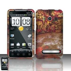 Graphiti Hard Case Phone Cover for Sprint HTC EVO 4G  