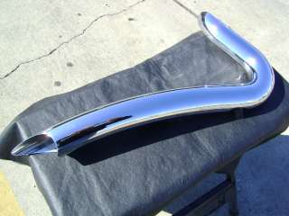 HARLEY DAVIDSON CHROME SOFTAIL FATBOY TAIL EXHAUST PIPE  