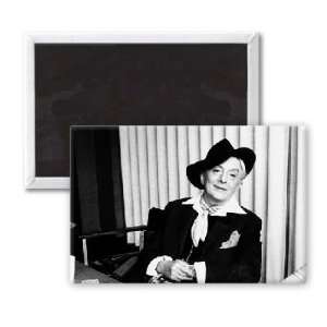 Quentin Crisp   3x2 inch Fridge Magnet   large magnetic button 