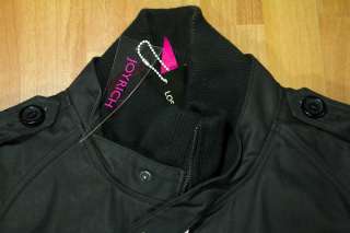 Womens JOYRICH WAX Jacket BLACK NEW NWT Large L  