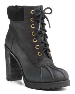 Lucky Brand Laverne Lace Up Booties   Boots   Shoes   Shoes 