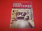 HS359 Vintage Home Craftsman Rod & Gun Cabinet Blueprint and Plans 
