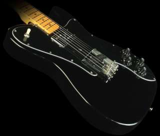 Fender American Vintage 72 Telecaster Custom Electric Guitar Black 