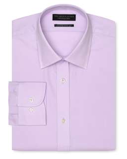 The Mens Store At  Slim Fit Lilac Solid Dress Shirt 