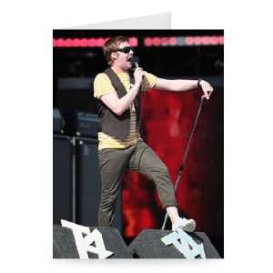 Ricky Wilson of the Kaiser Chiefs   Greeting Card (Pack of 2)   7x5 