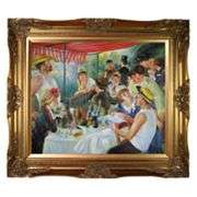 Luncheon of the Boating Party Framed Wall Art