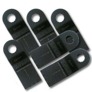 KENT 6pcs 1 3/8 E Cut Blade For Hard Wood and Metal, Fits Sonicrafter 