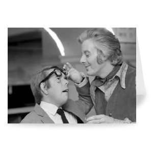 Ronnie Corbett and Danny La Rue   Greeting Card (Pack of 2)   7x5 inch 