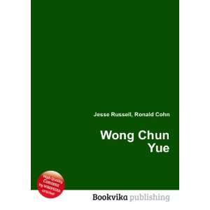  Wong Chun Yue Ronald Cohn Jesse Russell Books