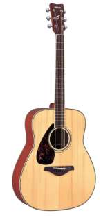 Yamaha FG720SL Left Handed Acoustic Guitar, Natural,New  