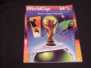 1994 World Cup USA Soccer Program w/ Rosters  