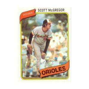  1980 Topps #237 Scott McGregor