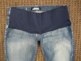 Rock & Republic Maternity Jeans Ciggy Valium Stretch Crop Size 26 XS 