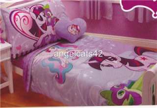 My Little Pony 4  Piece Toddler Bedding Set  