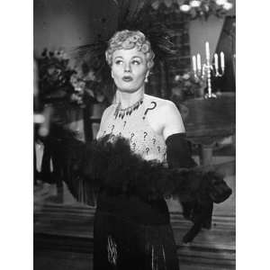  Actress Shelley Winters Dancing and Singing in Scene from 