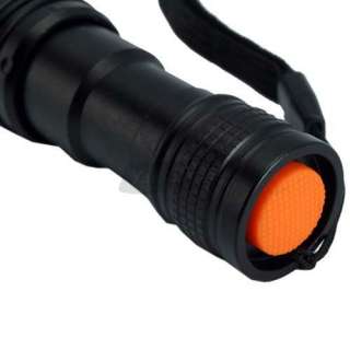 Romisen RC C6 CREE Q5 LED Flashlight Convex Lens Focus  