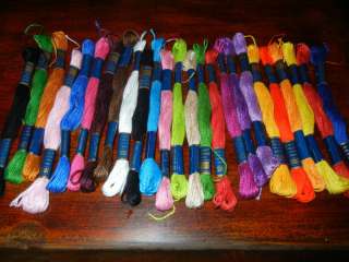 Lot of 25 Embroidery Floss (Great/Multiple Colors) NEW  