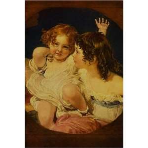 The Calmady Children by Sir Thomas Lawrence, 17 x 20 Fine Art Giclee 