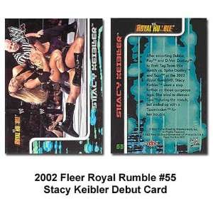  Fleer Royal Rumble Stacy Keibler WWE Debut Card Sports 