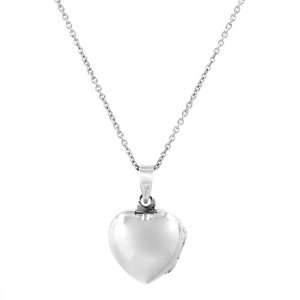 Haydens Sterling Heart Locket Necklace Emitations 