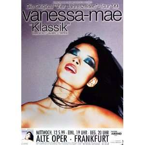  Vanessa Mae   China Girl 1999   CONCERT   POSTER from 