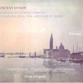 Vincent dIndy Symphony no. 1 in A minor Italienne & Concert pour 