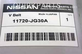    2012 Nissan Rogue Serpentine Belt V Belt Drive Belt GENUINE OE NEW