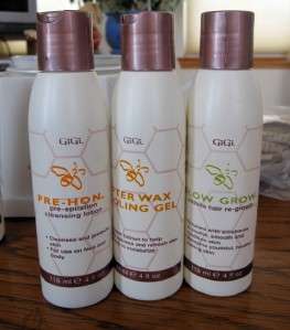 GiGi Professional Epilation System waxing kit hair removal warmer wax 