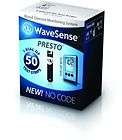 Vial of 50 WaveSense Presto Diabetic Test Strips