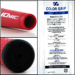   Iomic Iron set 9 Sticky Jumbo Grip Red black Cap golf club C911  