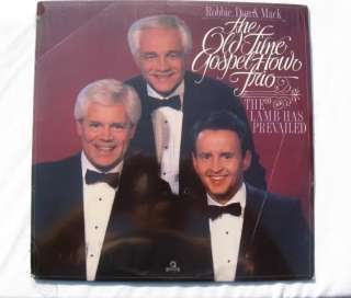 THE OLD TIME GOSPEL HOUR TRIO ROBBIE DON & MACK LP  