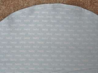 BASSINET SHEET/FLANNEL BABY PRINT IN TWO COLORS  