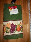 NEW Kitchen Towel GRAPES & PEARS 15x25 BHG Better Homes