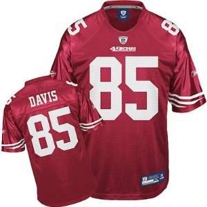   49ers Vernon Davis Premier Team Color Jersey