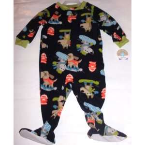   Carters Footed Pajamas Blanket Sleeper   18 Months Dog Print Baby