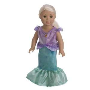  Mermaid Doll Dress Toys & Games