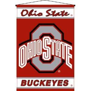 NCAA Sports Deluxe Wallhanging Ohio State Buckeyes   College Athletics 