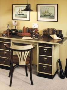 This high quality, exquisitely finished, Captains Office Desk is 