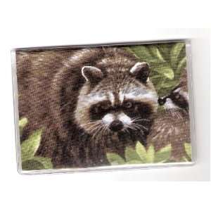   Check Card Gift Card Drivers License Holder Raccoon 