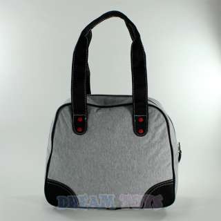 Disney Mickey Mouse Grey Bowler Purse   Bag  