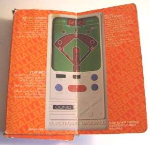 Vintage CONIC Electronics Electronic Baseball Handheld Hand Held Game 