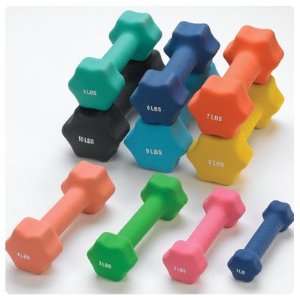  Individual Neoprene Dumbbells   1 lb. Health & Personal 