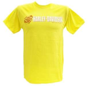 Harley Davidson Las Vegas Dealer Tee T Shirt YELLOW 2XL #RKS  