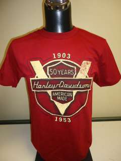 Mens Harley Davidson Vintage Racer Tee Shirt. 5504 H13M  