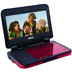  RCA DRC6338R 8 PORTABLE DVD PLAYER (RED)