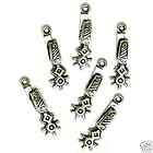 Silver Plated Boot Spur Charms Spurs Boots