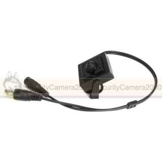 540TVL High Resolution Pinhole Security Video Camera, Wide View