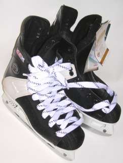 CCM   152 Tacks   Black Hockey Skates   Jrs. 4   NIB  