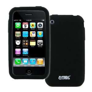  EMPIRE Apple iPhone 3G / 3GS Black Silicone Skin Case Cover [EMPIRE 